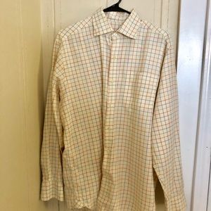 Austin Reed London Checked Dress Shirt (M)